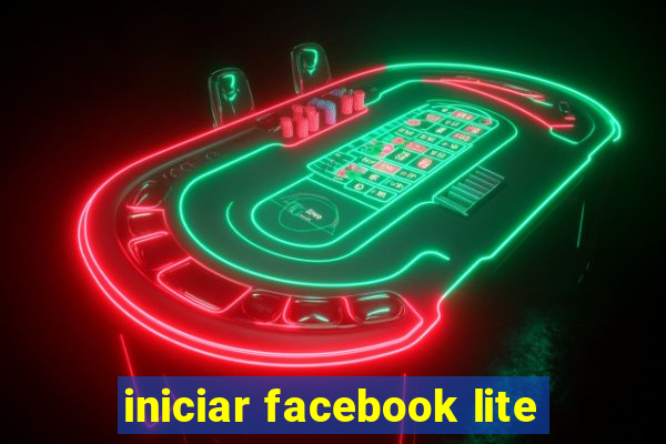 iniciar facebook lite